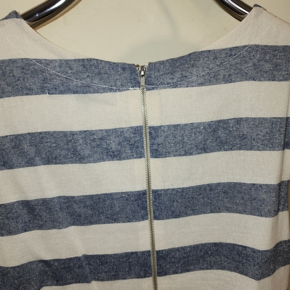 One ❤️ Clothing  Los Angeles Stripes 100% Cotton  Mini dress Size M - Picture 7 of 11